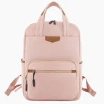 Sac pour ordinateur portable sac à dos femme rose