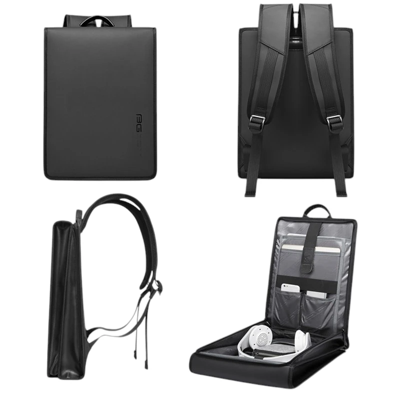 Sac pour ordinateur portable sac homme élégantouverture différents angles
