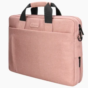 Sac pour ordinateur portable sacoche avec poignée rose