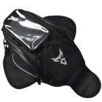 Sacoche réservoir moto magnétique étanche avec rangement pratique gris