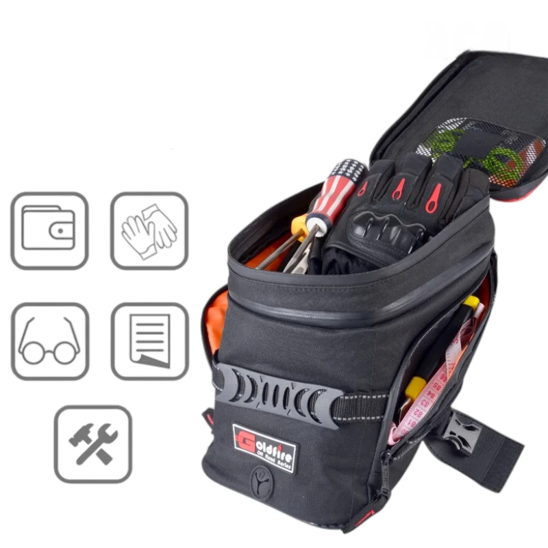 Sacoche réservoir moto universelle poche tactile contenance