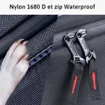 Sacoche réservoir moto universelle poche tactile tissu resistant Sacoche réservoir moto universelle poche tactile tissu resistant