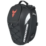 Sacoche selle moto portage sac à dos rouge Sacoche selle moto portage sac à dos rouge