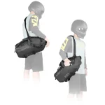Sacoche selle moto universel étanche ultra-résistante en bandoulière