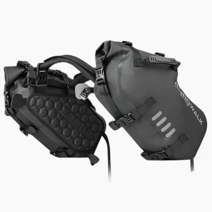 Sacoche selle moto universel étanche ultra-résistante idéale pour l'aventure