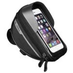 Sacoche vélo guidon avec écran tactile pour smartphone noir Sacoche vélo guidon avec écran tactile pour smartphone noir
