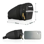 Sacoche vélo pour selle pour outils de dépanage dimensions Sacoche vélo pour selle pour outils de dépanage dimensions