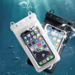 Pochette étanche pour smartphone avec écran tactile sous l'eau