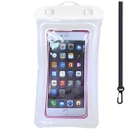 Pochette étanche pour telephone avec Airbag blanc