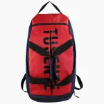 Sac de foot avec rangement chaussures résistant rouge