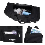 Sac de foot grand format urbain imperméable poches externes