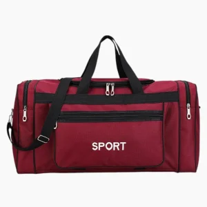 Sac de foot grand format urbain imperméable rouge