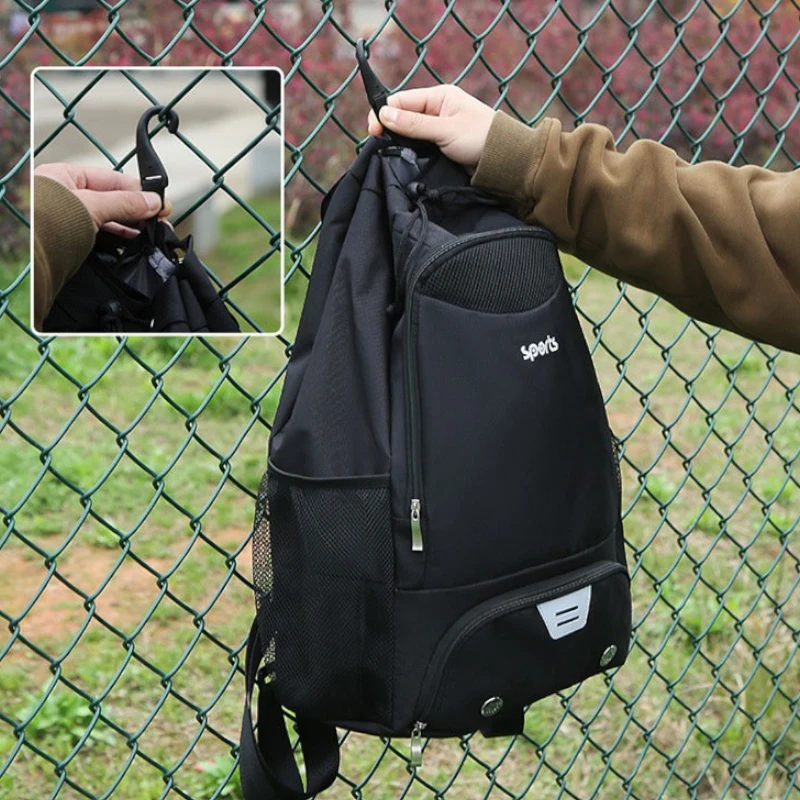 Sac de foot sac à dos polyvalent et résistant accroche