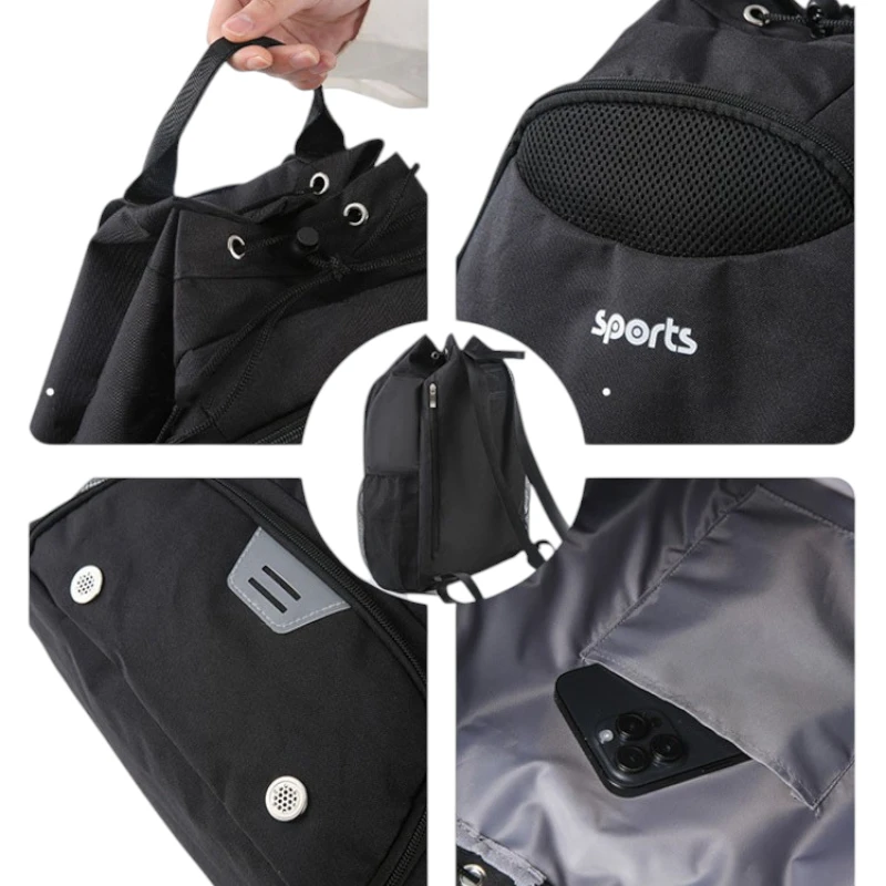 Sac de foot sac à dos polyvalent et résistant détails