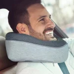 Coussin de voyage mémoire de forme ultra doux pour dormir homme