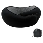 Coussin de voyage mémoire de forme ultra doux pour dormir homme