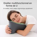 Coussin de voyage mousse à mémoire de forme en U confortable Coussin de voyage mousse à mémoire de forme en U confortable