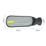 Coussin de voyage nuque ergonomique, dimensions déplié Coussin de voyage nuque ergonomique, dimensions déplié