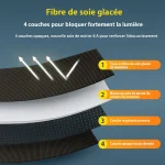 Masque de sommeil doux et confortable composition Masque de sommeil doux et confortable composition