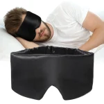 Masque de sommeil en soie naturelle homme qui dort Masque de sommeil en soie naturelle homme qui dort