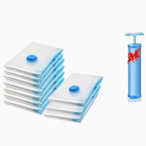 Sacs de compression de voyage compacts et résistants lot de 10