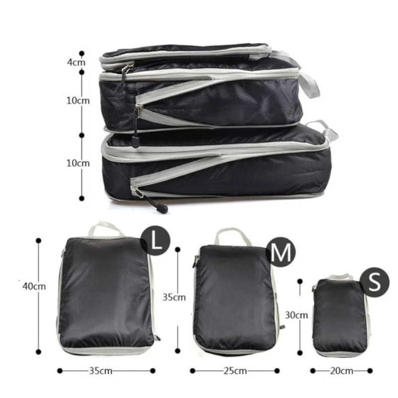 Sacs de compression de voyage légers et résistants