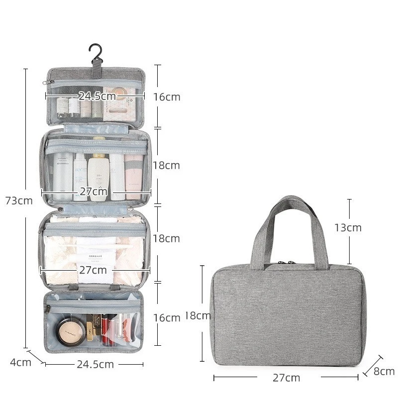 Trousse de voyage suspendue imperméable pratique dimensions