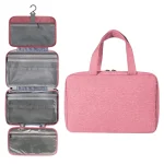Trousse de voyage suspendue imperméable pratique pour emporter en voyage rose Trousse de voyage suspendue imperméable pratique pour emporter en voyage rose