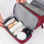 Trousse de voyage vanity imperméable compartiment séparé Trousse de voyage vanity imperméable compartiment séparé