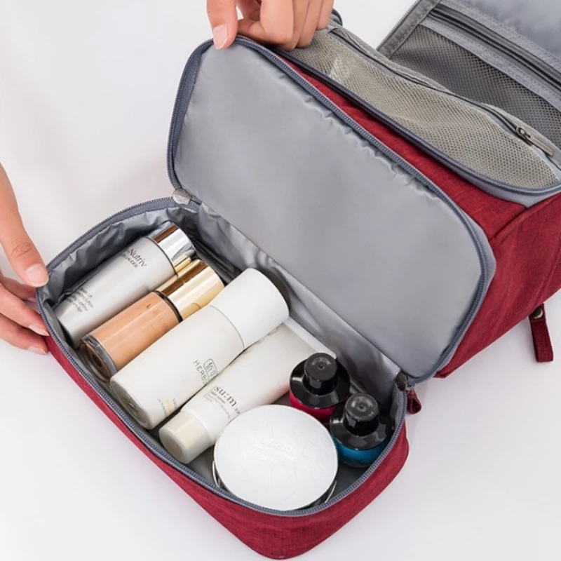 Trousse de voyage vanity imperméable compartiment séparé