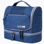 Trousse de voyage vanity imperméable et pratique bleu Trousse de voyage vanity imperméable et pratique bleu
