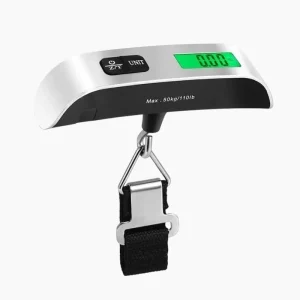 Pèse bagage portable idéal pour voyager léger avec pesée précise jusqu'à 50kg