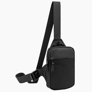 Sac de voyage pour homme à bandoulière noir