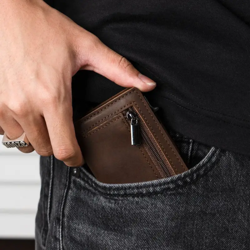Marven - dans la poche- porte carte Homme RFID